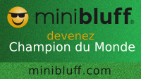 Michele joue au Minibluff